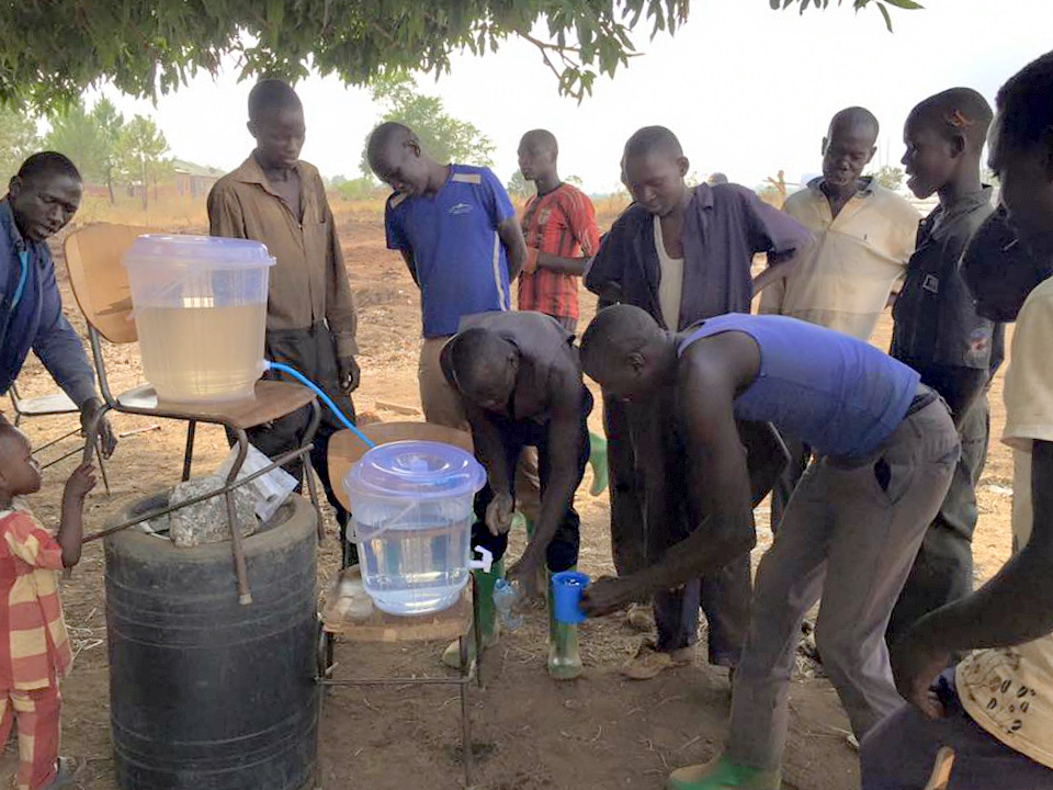 PEACEfilter - clean water filter used in Uganda